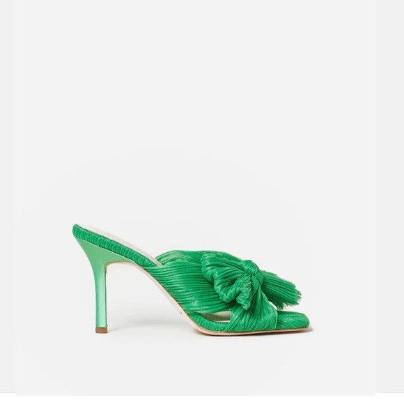 Loeffler Randall Shoes - Loeffler Randall Claudia clover organza bow mule sandals 6